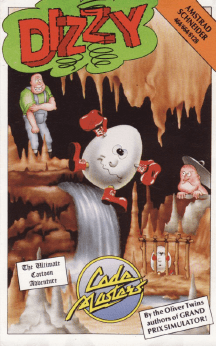 Dizzy – The Ultimate Cartoon Adventure box art for Amstrad CPC